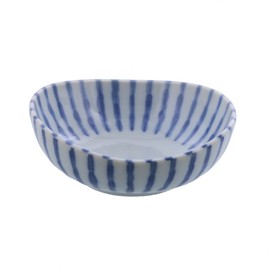 (Outlet Included) 染付ke dami Criss Cross Grass 3.5 Equal Potted