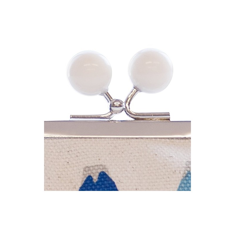 Goshikihanpudo 100145 Mt. Fuji Coin Purse, 2.5 Angled (Beaded)