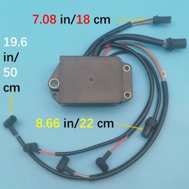 Tuzliufi CDI Power Pack for Johnson Evinrude OMC CD 4/8 0583773 0584027 0584028 0584029 583773 584027 584028 584029 18-5770 113-4028 9-25021 85HP 88HP 90HP 100HP 110HP 112HP 115HP Z855