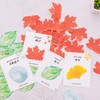 ERCENTURY Sticky Notes in 4 Leaf-Shaped Designs (30 Sheets per