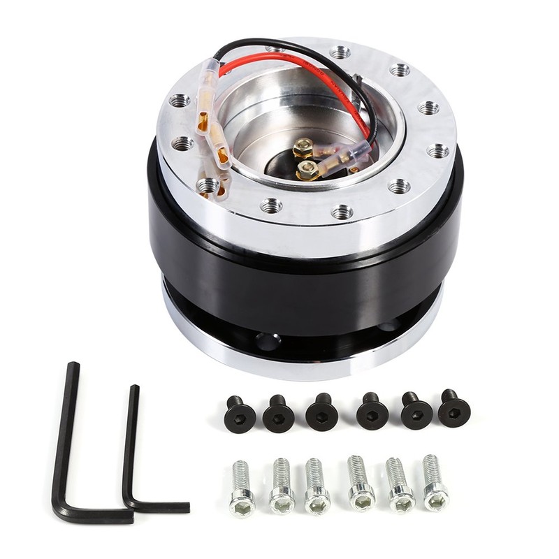 Steering Wheel Quick Release Hub Adapter ,Universal Quick Release 6