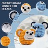 Vanttokeey Crochet Kit for Beginners, Animal Amigurumi Crochet Kits Included,