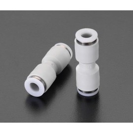 Esco EA140HJ-6 0.2 inch (6 mm) Straight Union (2 Pieces)