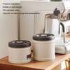 Airtight Coffee Canister, 750/1100/1600ML Stainless Steel Coffee Bean Storage Container,