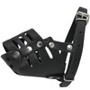 Real Leather Dog Cage Basket Muzzle Black Small Breeds (Circumf.5.5";