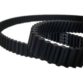 Bulktex Timing Belt Double Timing Belt Drive Belt Lawn Mower Suitable for John Deere LT170