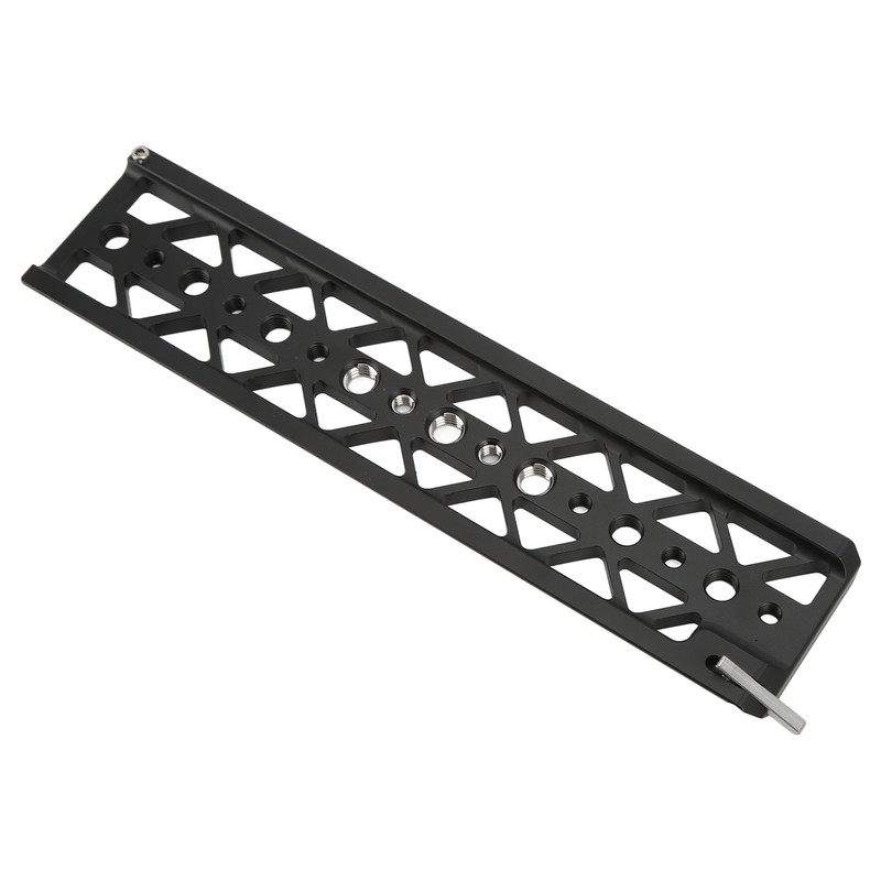Camera Safety Dovetail Plate with 3/8 1/4 Inch Screw Hole