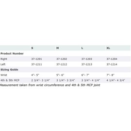 Corflex Boxer Fracture Splint & Metacarpal Immobilizer-M-Left