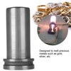 1kg Graphite Crucible Metal Melting Gold Silver Scrap Furnace Casting