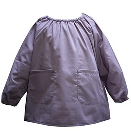 KAK STYLE Smock Solid Color 110, 120, 130, 140, 150, 160 (160, Purple)