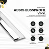 Vinyl Ending / Edging Profile Stainless Steel V2A L250 cm