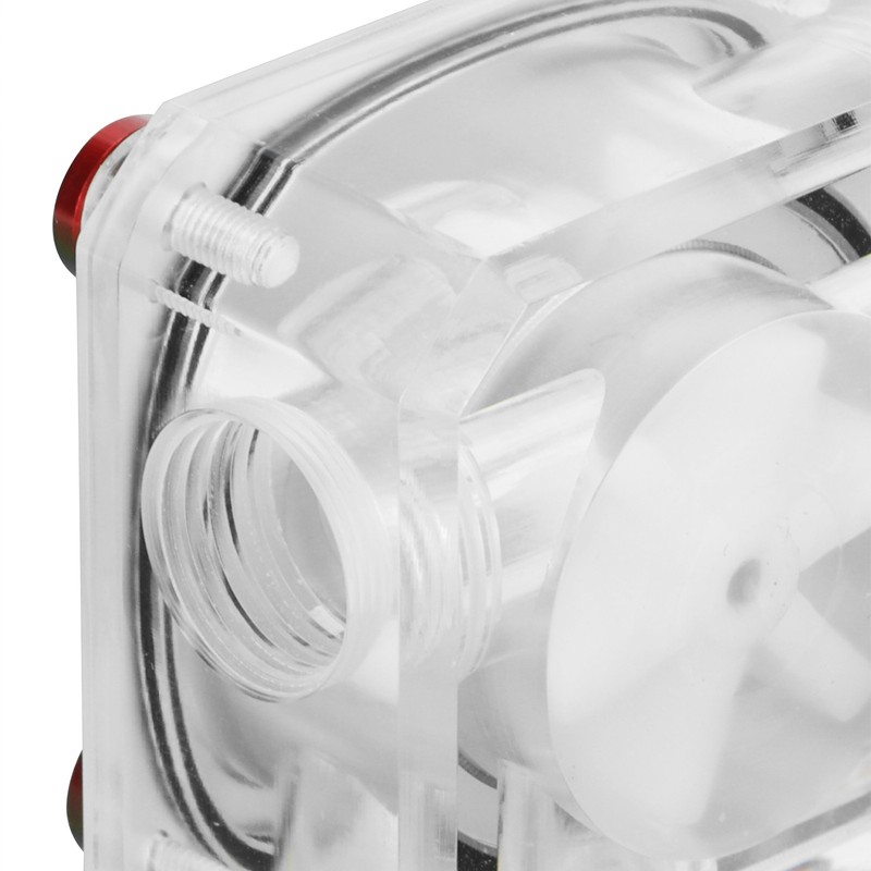 Water Flow Meter LeakingProof Transparent Acrylic Computer WaterCooled Rheometer