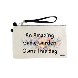 Gifts or Presents for Game Wardens, an Amazing Game Warden Owns This Bag, Cosmetic Bags, Pencil Case - cb436