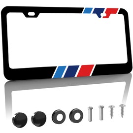 Tri-Color License Plate Frames