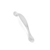 BIRDROCK HOME Decorative Oval Handle Pull - Brushed Nickel -
