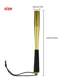 Andux Metal Fly Fishing Foam Handle Fish Whacker Fish Bat Y-QYQ-01 (Green)