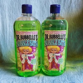 Dr. Bubbello's, Bubble Bath, Sour Apple, (2 Bottles) 33.8 oz