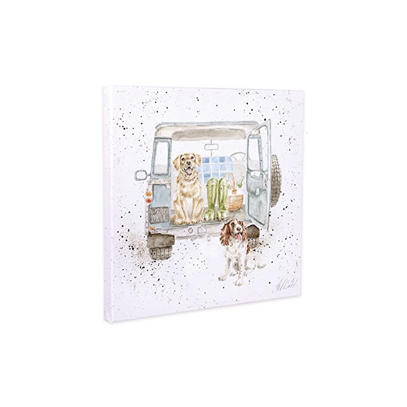 Wrendale Designs - 'Paws For a Picnic' Small Canvas