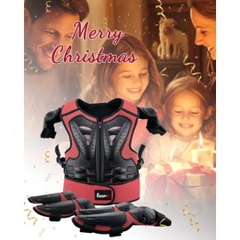 StarknightMT Kids Motorcycle Armor Suit Dirt Bike Gear Riding Protective Chest Spine Back Protector Shoulder Arm Elbow Knee Protector Pads for Cycling Skateboard,Skiing,Skating,Off-Road