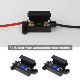 VGOL 2PCS Midi Fuse Holders & 2PCS 100Amp Midi Fuses for Cars Trucks Construction Vehicles Agricultural Machinery Buses Caravans