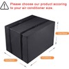 Luxiv 2 Pack Window Air Conditioner Cover Outdoor Winter, Outside