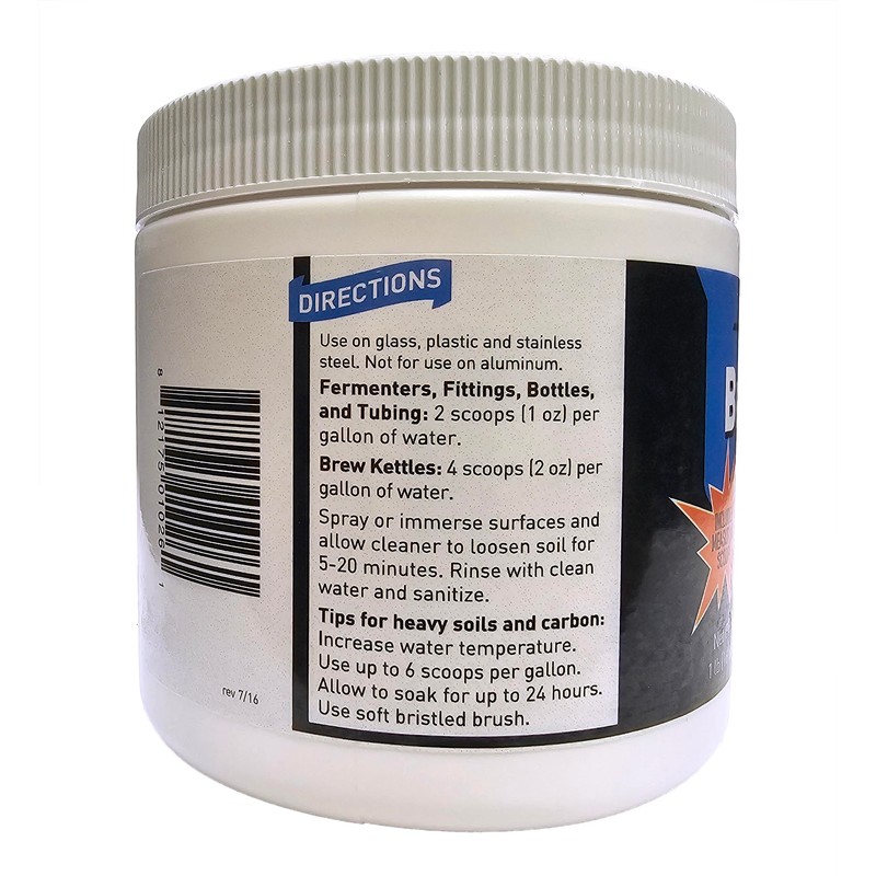 CraftMeister Alkaline Brewery Wash 16 Oz Tub