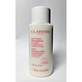 Clarins 2-PK Clarins Velvet Cleansing Milk Alpine Golden Gentian Lemon Balm 3.3 Oz NWOB
