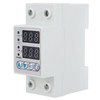 Overvoltage Undervoltage Protector LED Adjustable Self Reset Current Protector AC