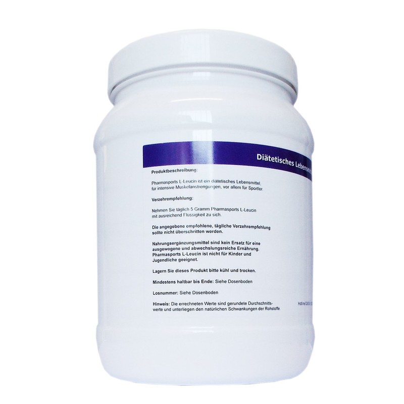 Pharma Sports L-Leucine – 750 g Pure L-Leucine Powder