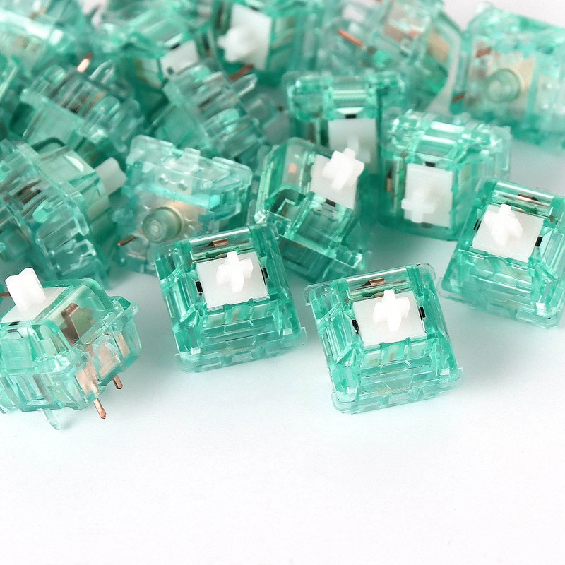 DUROCK Silent Shrimp Switches, Silent T1 Tactile Switches 67g, 5