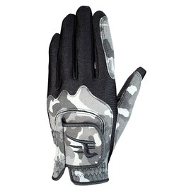 LEZAX Golf Gloves Tohoku Rakuten Golden Eagles One Size Golf Glove REGL-7659 Camouflage Gray x Black