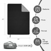 KawaGebo Kamp Fleece Waterproof Outdoor Blanket - Windproof Stadium Blanket