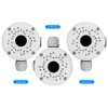 WEILAILIFE 【Security Camera Junction Box】 Universal Bullet Security Camera Mount