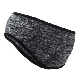 Volumoon Winter Ear Warmers Headbands, Ear Muffs Warm Headband, Winter Men Women Sports Running Headbands, Elastic Ear Warming Headbands, Fleece Headband for Jogging, Running (Grey)