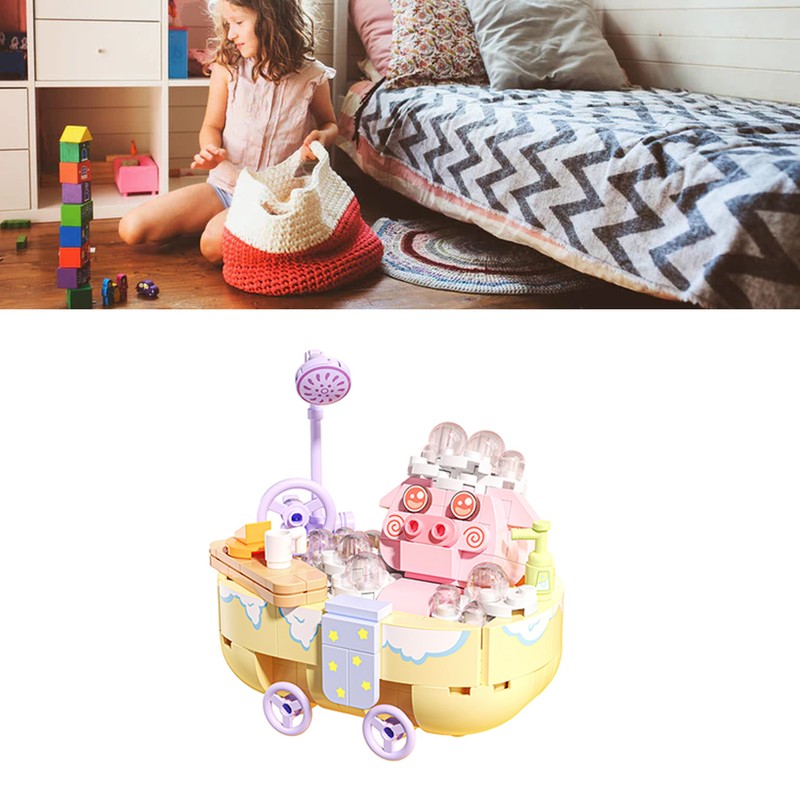 Kids Animal Blocks Set Improve Coordination Adorable Educational Blocks Disassemble