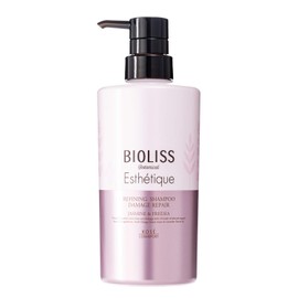 SALON STYLE KOSE Biolis Botanical Aesthetic Refining Shampoo (Damage Repair), 16.9 fl oz (500 ml), For Damaged and Glowing Hair, Jasmine & Freesia Scent, 16.9 fl oz (500 ml) (x 1)