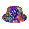 10 Sombrero Bombin Neon Plastico Fiesta Boda Evento Batuca