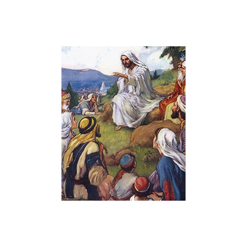 Catholic print picture - Sermon on the Mount C -