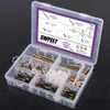 125Pcs 3 in 1 Furniture Crib Hardware Screws Connecting Fittings