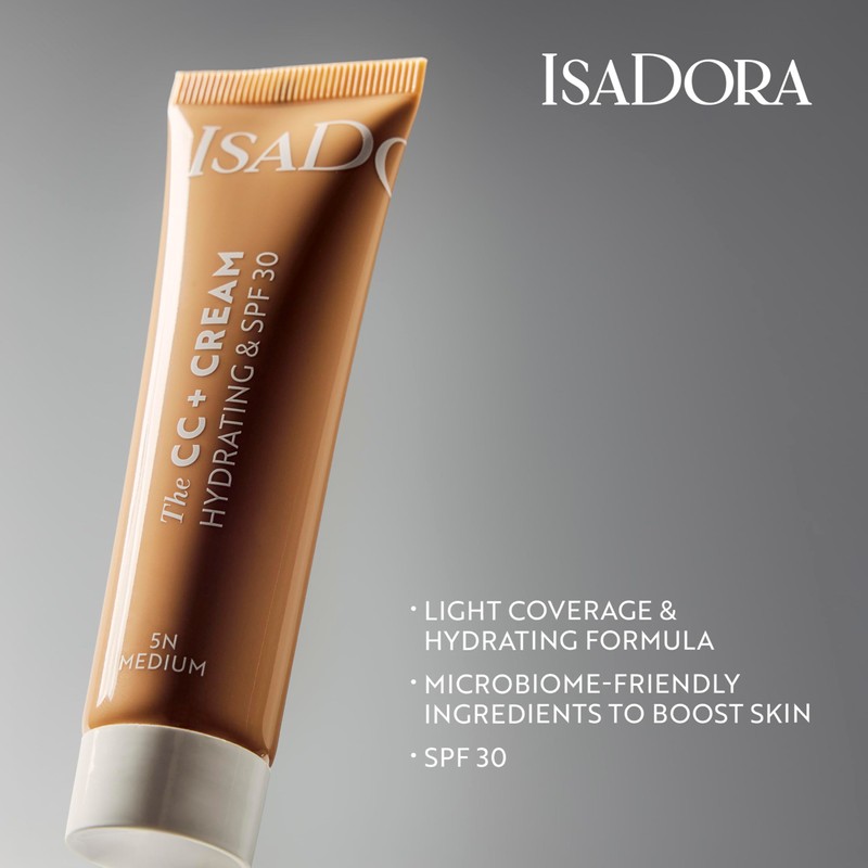 Isadora The CC + Cream (Tan 7N, 30 ml)