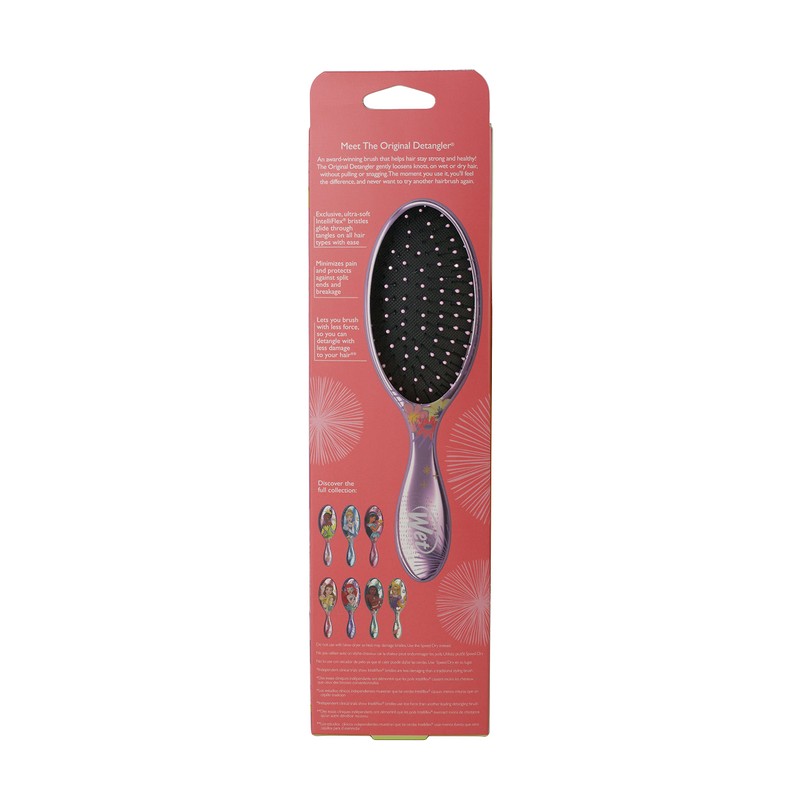 Wet Brush Original Detangling Brush Princess Full Heart Tiana Light