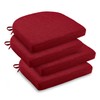 downluxe Indoor Chair Cushions for Dining Chairs, Soft and Comfortable