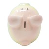 Child to Cherish Ombre Ceramic Piggy Bank, Rainbow