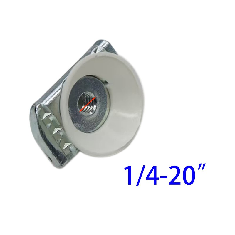 1/4"-20 Cone Nuts, Strut Channel Nuts with Zinc Electroplate Finish,