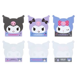 Sanrio (SANRIO) Kuromi Character Face-shaped Memo 932507