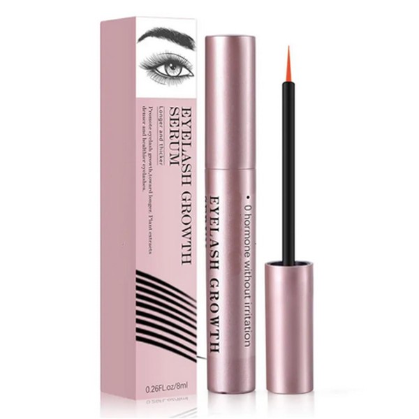 Eyelash Growth Serum for Longer, Fuller and Thicker Eyelashes Black