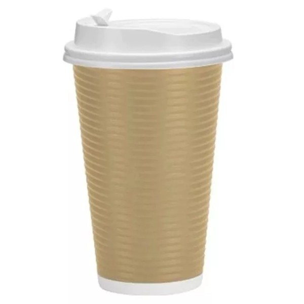 Nicole Home 16 Oz Disposable Hot Paper Coffee Cups With