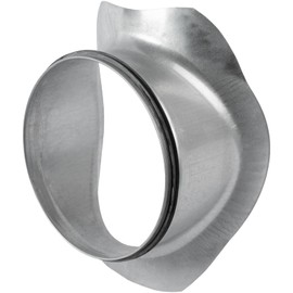 Vent Systems 12" to 8" Inch Saddle Branch for HVAC systems - Saddle connector with EPDM Rubber Seal Gasket for Flawless Seal and Efficient Airflow. Round Duct Takeoff for Duct Connection - Tap Fitting
