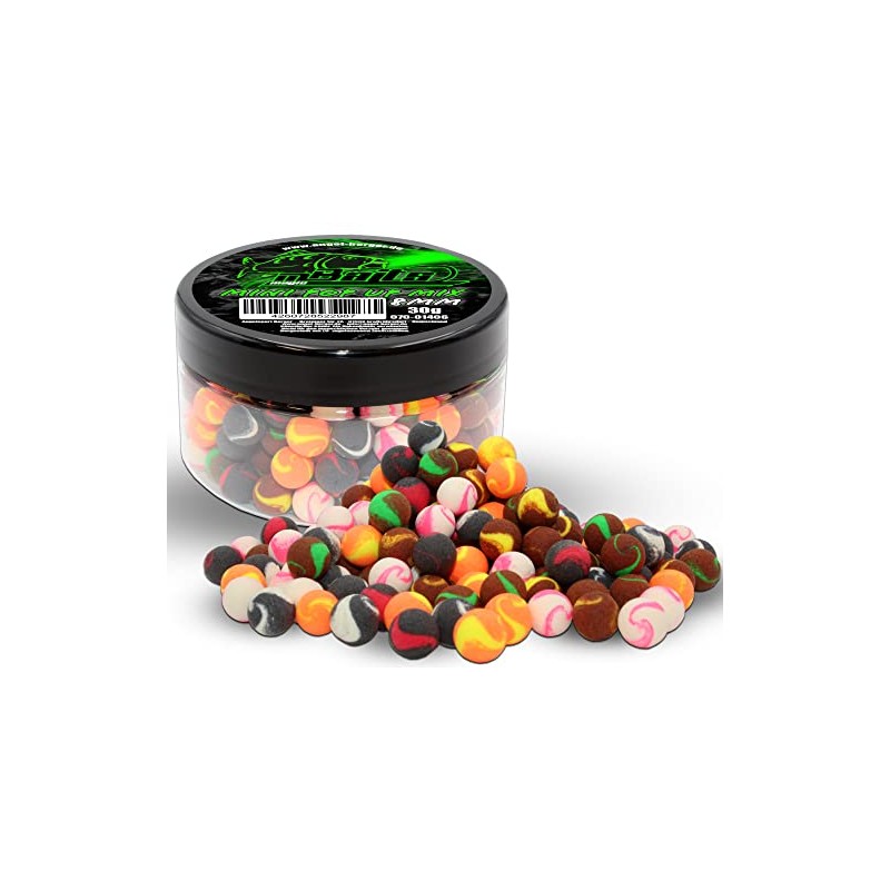 Angel-Berger Magic Baits Mini Pop Up Mix 8 mm Twisted