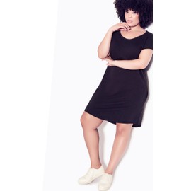 Avenue Women's Plus Size Dress - Summer Day Black